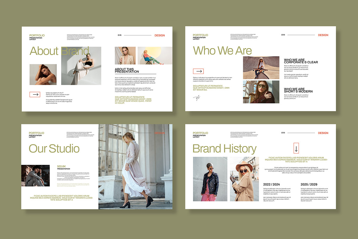 Brand Portfolio Presentation preview 3