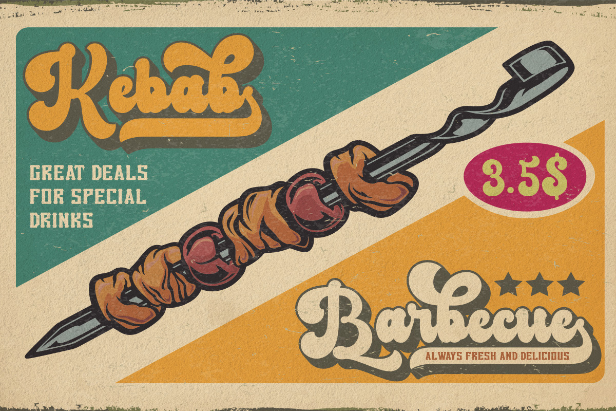 The Boldstyle | Retro Script, a Script Font by Almeera Std (Photo 5 of 11)
