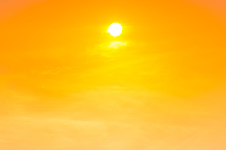 Sunset yellow sky, a Nature Photo by Vapi