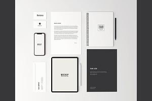 Stationery Branding Mockup Bundle V2