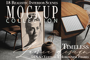 Japandi Frame Mockup 4 in 1 Bundle, a Household Mockup by LAMIA DESIGN (Thumbnail 11 of 19)