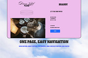Brandy Sales Page Template Canva, a Landing Page Template by Digital Department (Thumbnail 4 of 6)