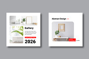 Minimalistic Social Media Layouts, a Social Media Template by MightyDesign (Thumbnail 3 of 8)