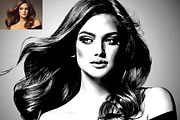 Exclusive B & W Portrait Ps Action, an Action Add-On by Studio Retouch (Thumbnail 2 of 12)