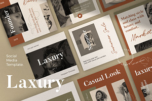 Laxury - Social Media Brand Bundle