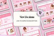 Retro Pink Wix Template, a Wix Template by Template Twist Shop (Thumbnail 3 of 10)