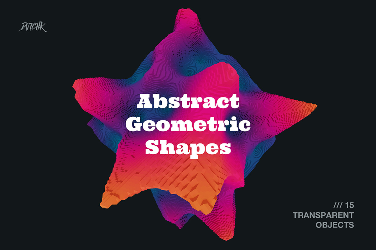 Abstract Geometric Shapes, a Background Graphic by dvtchk (Photo 3 of 9)