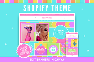 Colorful Shopify Theme, a Shopify Template by SunshineStudioBoutique