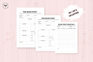 Ultimate Blog Post Planner