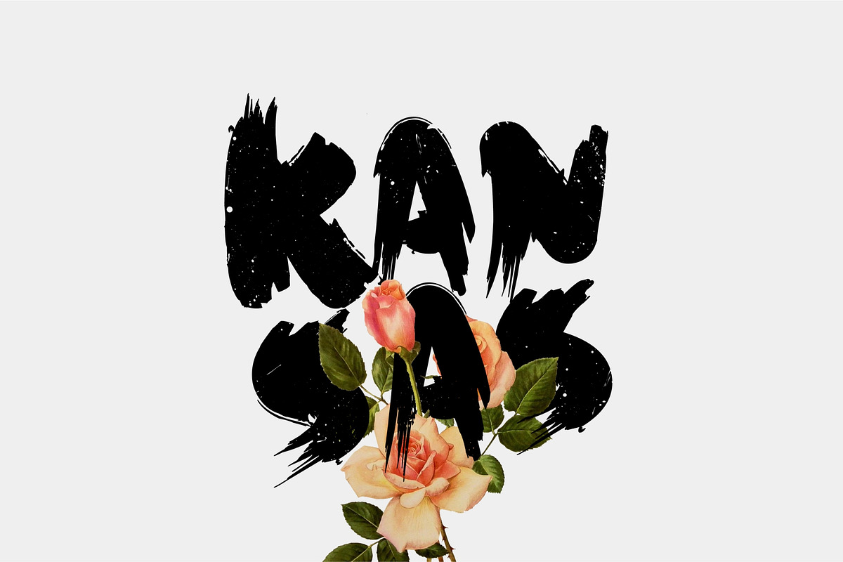 Rush Brush Font preview 4