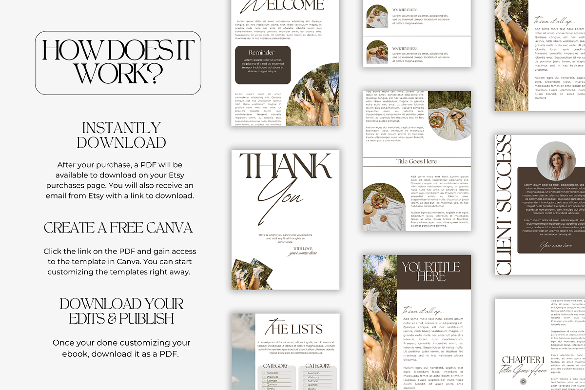 Health & Wellness Ebook Template, a Marketing Template by digitaldispositions (Photo 7 of 8)