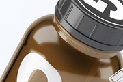Pill Cosmetics Glass Bottle Mockup, an Advertising Mockup by Hubzway (Thumbnail 5 of 9)