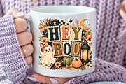 Hey Boo Halloween Sublimation, a Seasonal Illustration by Rose Art (Thumbnail 4 of 4)