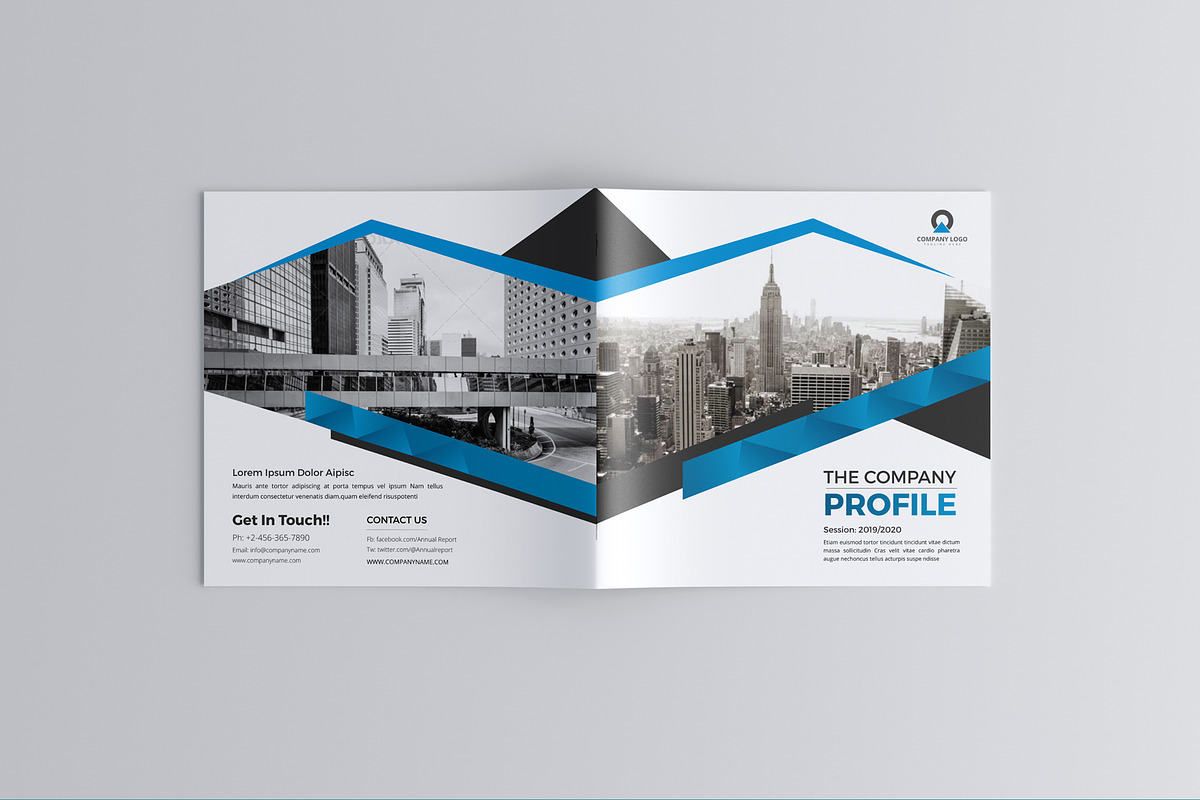Square Brochure Design 02, a Brochure Template by JanySultana (Photo 9 of 14)