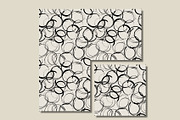 Dark doodle circles dots ink, a Pattern Graphic by Nocito Design (Thumbnail 2 of 5)