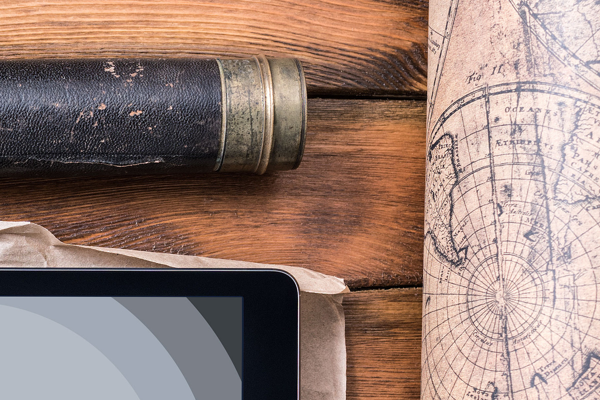 iPad Air Mockup Set - 7 Photo PSD, an iPad Mockup by mockupgeek (Photo 3 of 6)