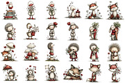 Whimsical Spring Animals Clipart, an Illustration by DreamPrint404 (Thumbnail 3 of 4)