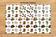 Wild West Adventure, a Pattern Graphic by Elatedowl (Thumbnail 2 of 13)