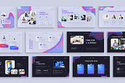 SaaS Startup PitchDeck Google Slides, a Presentation Template by New Coral Design (Thumbnail 3 of 6)