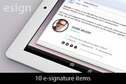 10 eMailing Signatures (10items), a Templates & Theme by Renovatio (Thumbnail 1 of 3)
