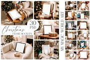 Christmas Frame Mockup Bundle 30PSD, a Product Mockup by EkaterinaViArt (Thumbnail 1 of 5)