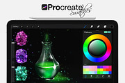 Magic Swatches for Procreate, a Palette Add-On by FaeryDesign (Thumbnail 2 of 3)