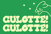 CULOTTE! — hand-drawn serif font, a Handwritten Font by Studio Noppo (Thumbnail 1 of 5)