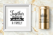 Love Family Quotes. SVG bundle, an Illustration by Zoya Miller (Thumbnail 12 of 14)