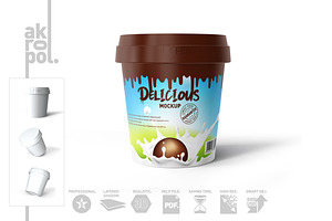 Ice Cream Mock Up