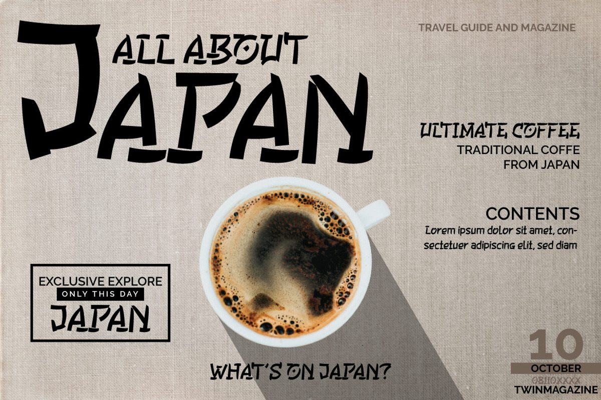 SUKORO - Japanese style font, a Font by twinstd (Photo 7 of 9)