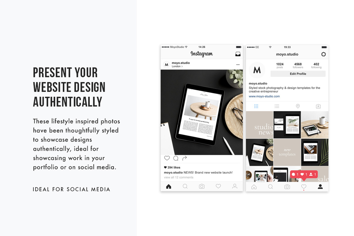 Lifestyle iPad Photo Mockups, an iPad Mockup by Moyo Studio (Photo 5 of 9)