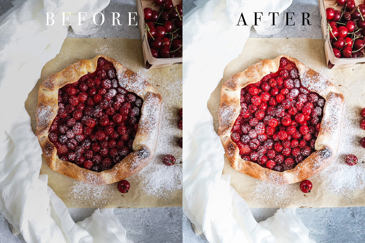 5 Food Mobile presets, an Action Add-On by The Red Pine (Photo 5 of 9)
