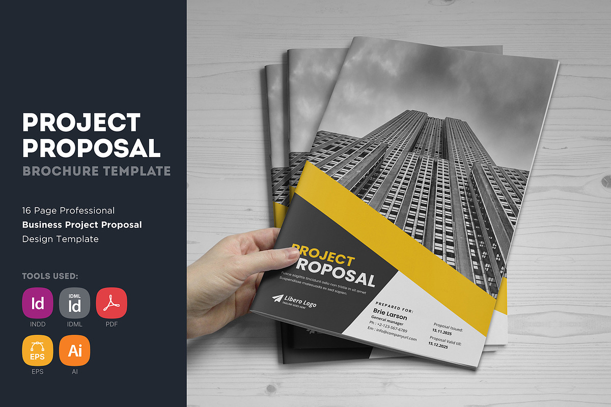 Project Business Proposal v6, a Brochure Template by Miyaji75 (Photo 1 of 18)
