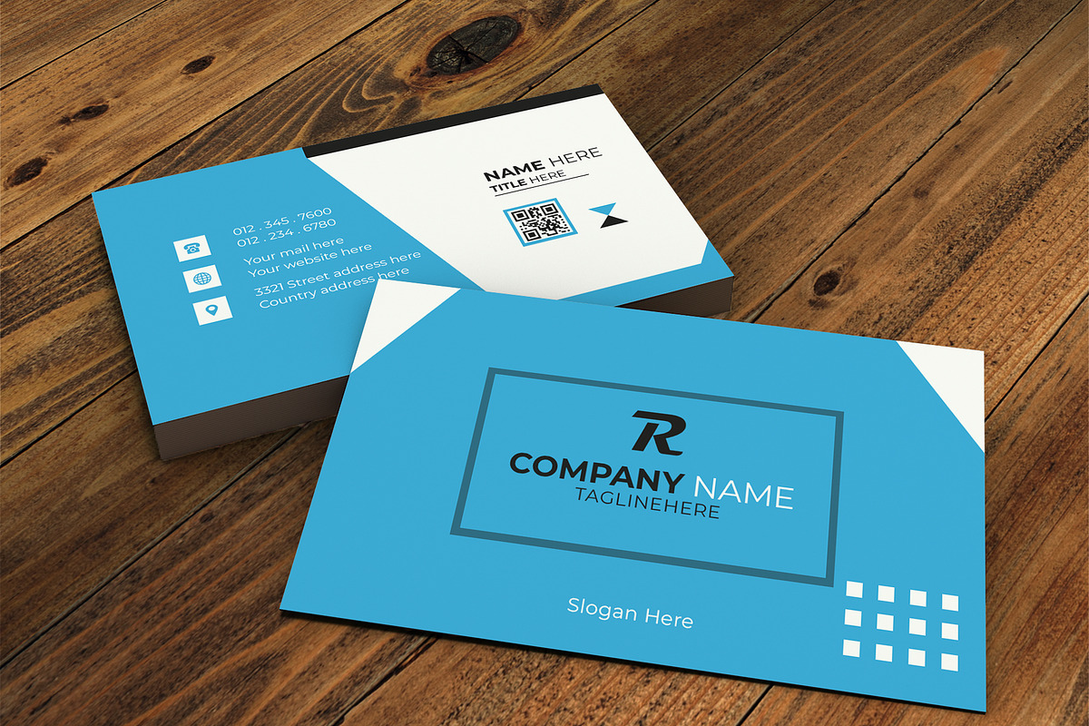 Business Card Design Templates, a Business Card Template by Lakhan1998 (Photo 2 of 3)