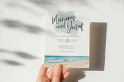 Seascape Wedding Invitation Card, an Invitation Template by kin9candra (Thumbnail 3 of 8)