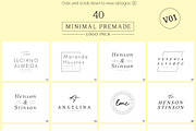 1200 Premade Logos Mega Bundle, a Branding & Logo Template by XpertgraphicD (Thumbnail 16 of 60)