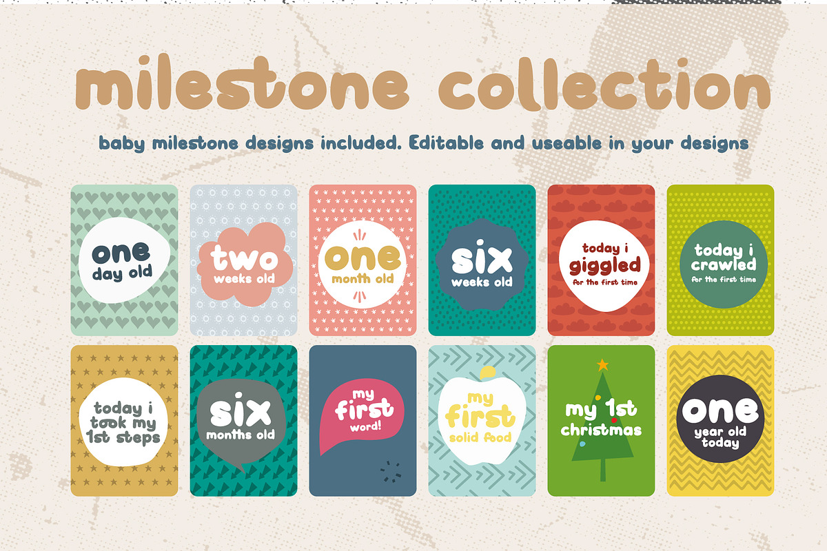 Plumpton Cute Bubbly Font Family, a Handwritten Font by Craft Graphic Type (Photo 4 of 10)