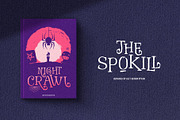 The Spokill Halloween Typeface, a Script Font by alit design (Thumbnail 4 of 16)