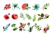 Christmas Watercolor Mega Bundle, a Decorative Illustration by Karma (Thumbnail 3 of 28)