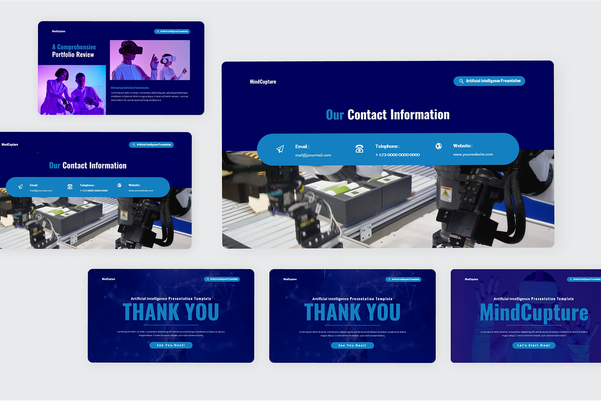 Artificial Intelligence PowerPoint, a Presentation Template by SquidPixey (Photo 4 of 6)