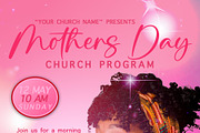 Mother's Day Church Flyer Template, a Flyer Template by Delux Designs (DE), LLC (Thumbnail 4 of 4)