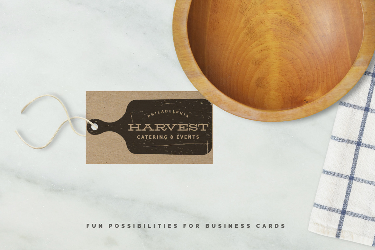 Harvest Cutting Board Logo, a Branding & Logo Template by stacehill (Photo 3 of 4)