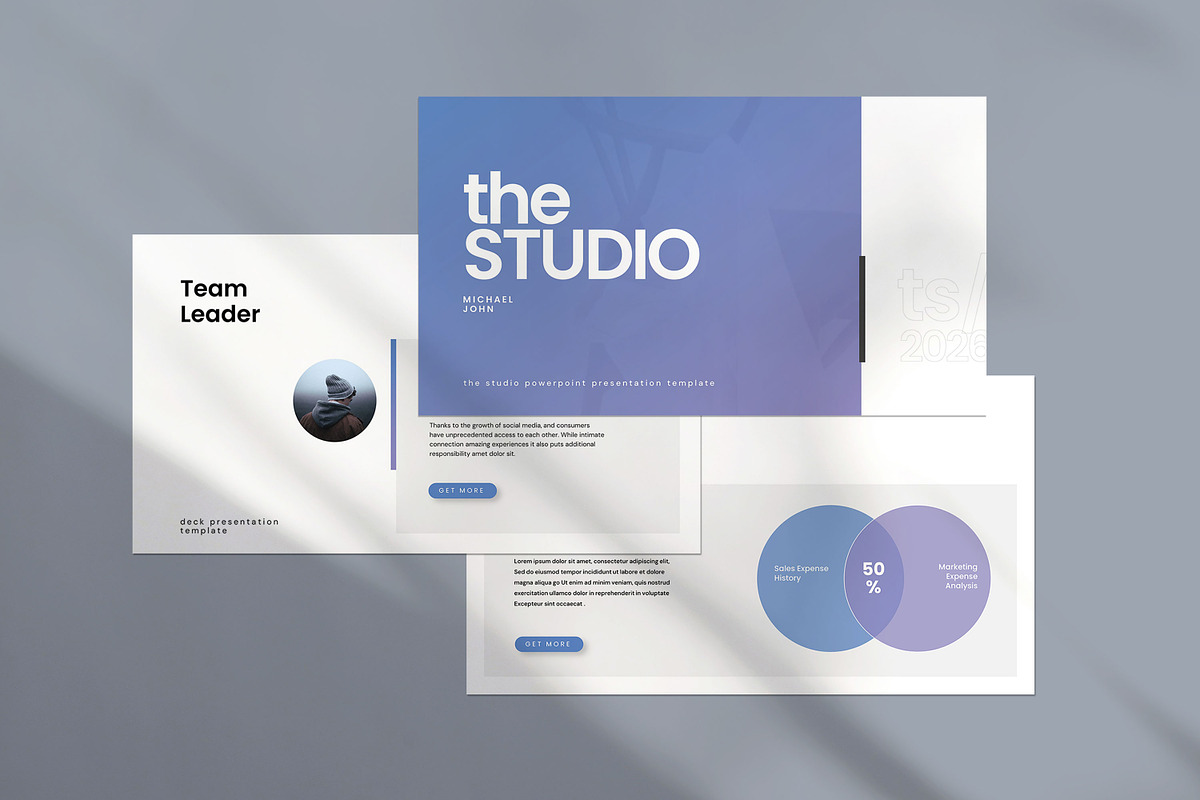 The Studio Presentation Template, a Presentation Template by evgenystudio (Photo 2 of 7)