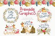 Deer Christmas, a Graphic by Lunabi (Thumbnail 7 of 9)