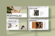 Maya Portfolio Presentation Template, a Presentation Template by UpSolution (Thumbnail 3 of 7)