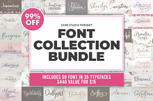 Font Collection Bundle