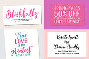 Handwritten Fonts Collection, a Script Font by Areatype (Thumbnail 16 of 62)