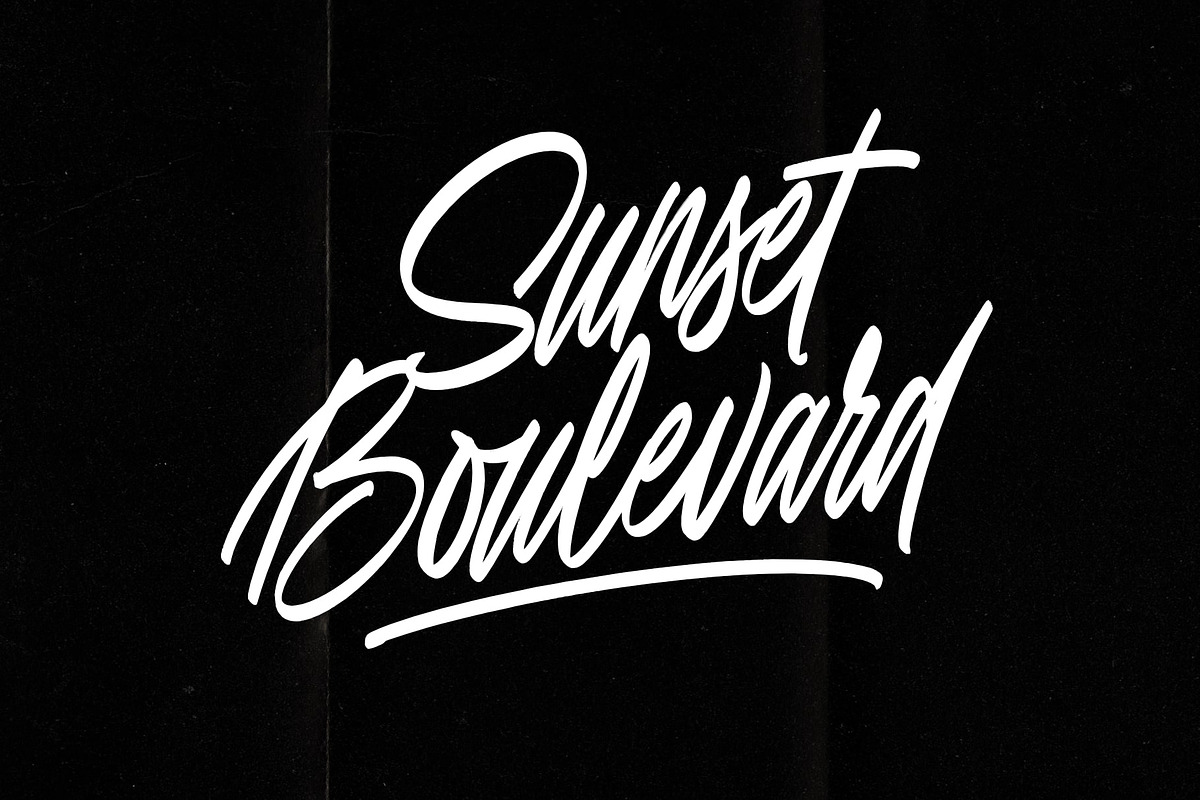 Favorable Whispering Midnight, a Handwritten Font by Damarletter (Photo 6 of 6)