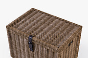 Wicker Rattan Chest Ikea Byholma, an Object 3D Model by Markelos (Thumbnail 2 of 10)