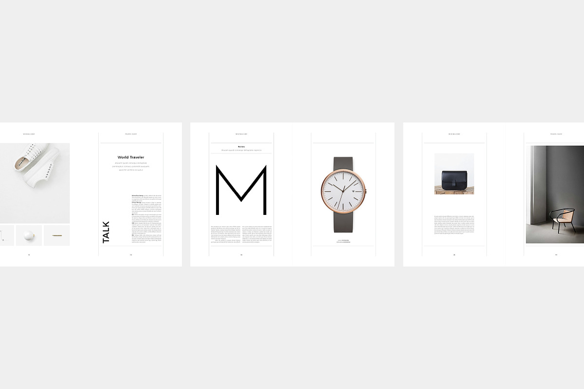 Magazine Minimalisme, a Magazine Template by T E M P L Y (Photo 3 of 8)